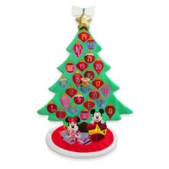 Disney Mickey And Minnie Mouse Plush Advent Calendar Wall Hanging