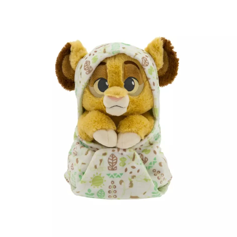 Disney Simba Plush In Swaddle – The Lion King –Babies – Small 10''
