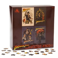Disney Indiana Jones 4-Pack Puzzle Set