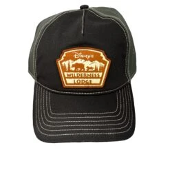 Disney Wilderness Lodge Bear Logo Baseball Cap Hat