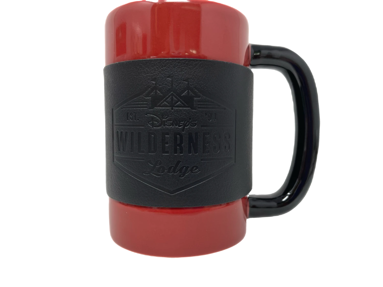 Disney Wilderness Lodge Mug With Removable “Leather” Wrap 1 Disney Wilderness Lodge Mug With Removable “Leather” Wrap