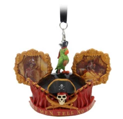 Disney Pirates Of The Caribbean Ear Hat Ornament
