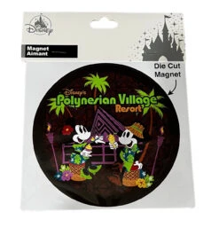 Disney Polynesian Village Resort Minnie & Mickey Pineapple Dole Whip Magnet