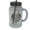 Disney Fort Wilderness Resort & Campground Plastic Mason Jar Mug With Lid And St