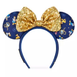 Disney World 50th Anniversary Mickey & Friends Minnie Ear Loungefly Headband