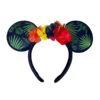 Disney Encanto Palm Embroidered Minnie Ear Headband With Flowers & Butterfly