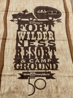Disney Fort Wilderness Campground Mickey 50th Anniversary Beach Towel -Disney 2A76FD83 1BB0 4B32 9684 98A888FDF27D 1 105 c