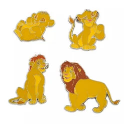 Disney Simba Pin Set โ The Lion King