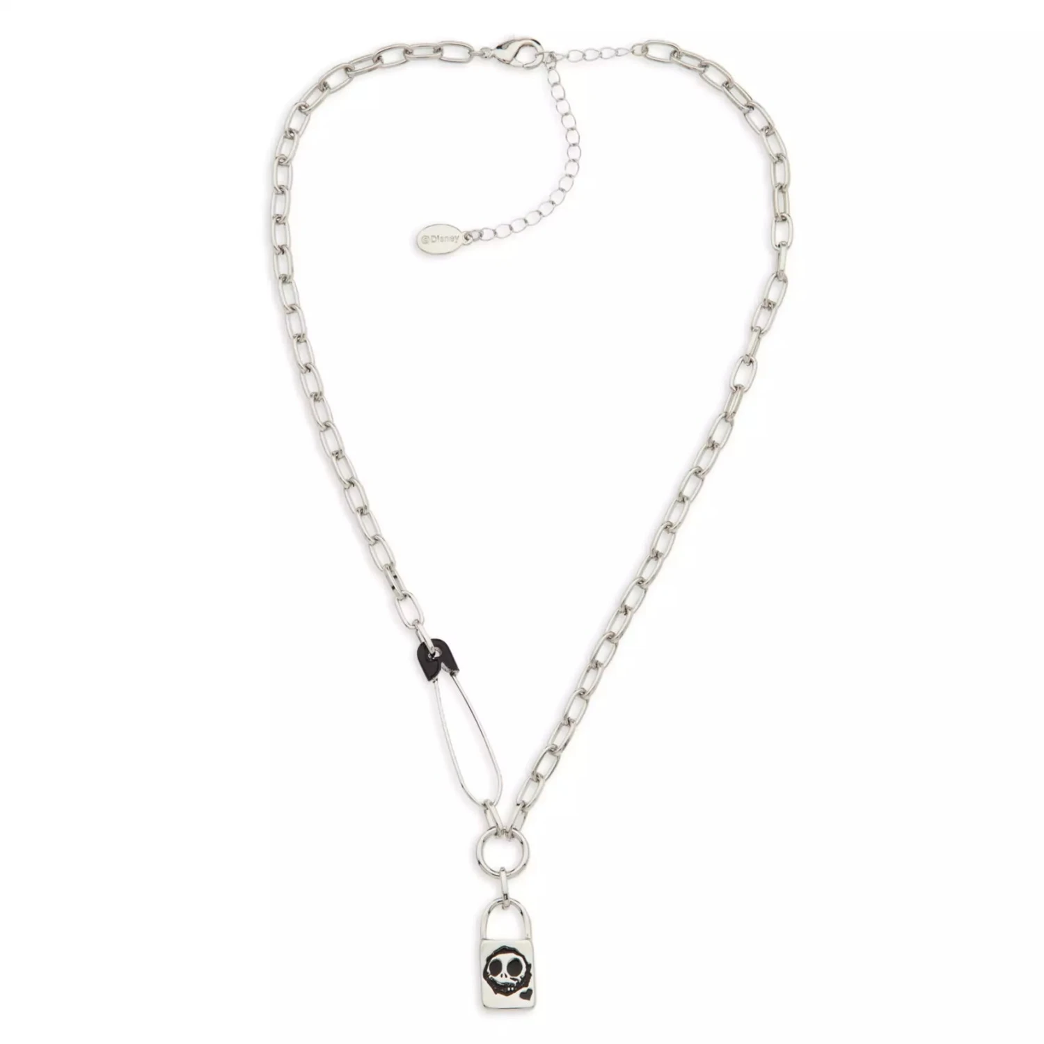 Disney Jack Skellington And Sally Lock Necklace – The Nightmare Before Christmas 2 Disney Jack Skellington And Sally Lock Necklace – The Nightmare Before Christmas - Image 2