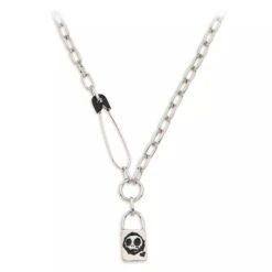 Disney Jack Skellington And Sally Lock Necklace – The Nightmare Before Christmas
