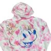 Walt Disney World Minnie Mouse Tie Dye Pullover Hoodie For Adults-Pink