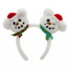 Disney Mickey And Minnie Mouse Holiday Ear Headband For Adults