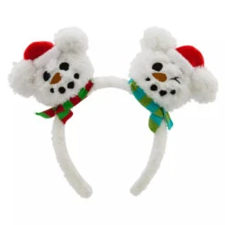 Disney Mickey And Minnie Mouse Holiday Ear Headband For Adults