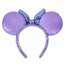 Disney Minnie Mouse Sequin Ear Headband For Adults – Lavender 5 Disney Minnie Mouse Sequin Ear Headband For Adults – Lavender -Disney 4503055215633 2