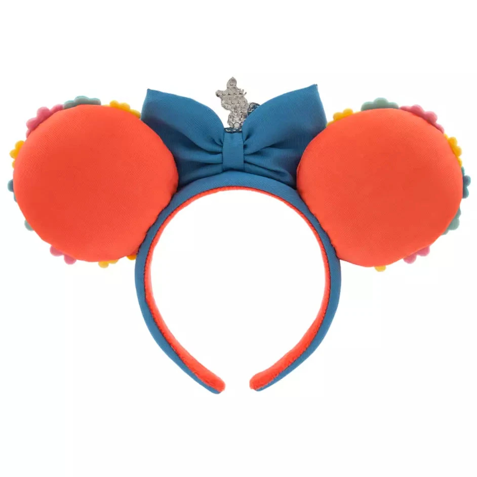 Disney Daisy Duck Flowers Ear Headband For Adults 2 Disney Daisy Duck Flowers Ear Headband For Adults - Image 2