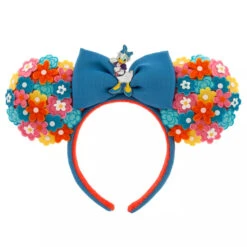 Disney Daisy Duck Flowers Ear Headband For Adults
