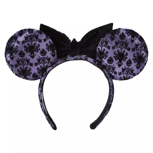 Disney The Haunted Mansion Wallpaper Ear Headband For Adults 2 Disney The Haunted Mansion Wallpaper Ear Headband For Adults - Image 2