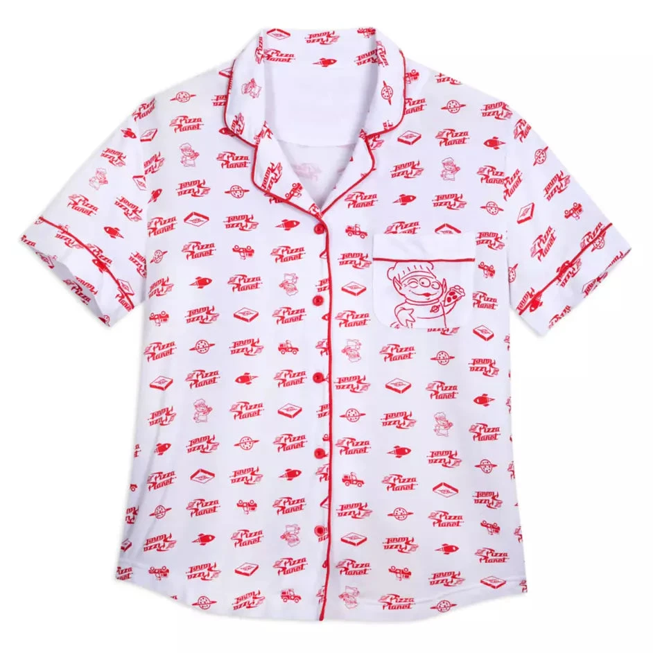 Disney Pizza Planet Short Sleep Set For Women – Toy Story 2 Disney Pizza Planet Short Sleep Set For Women – Toy Story - Image 2