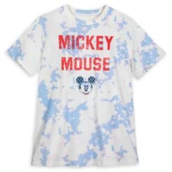 Disney Mickey Mouse Americana Tie-Dye T-Shirt For Adults