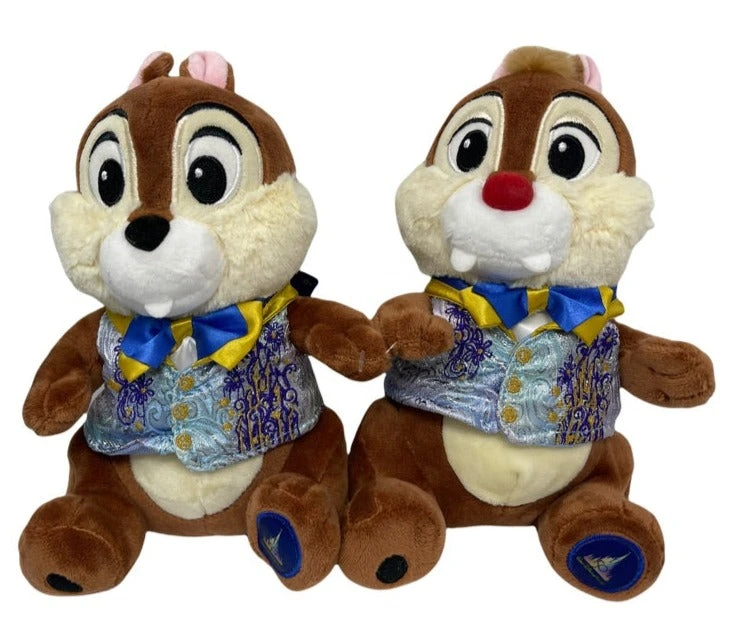 Walt Disney World 50th Anniversary Chip And Dale Plush 1 Walt Disney World 50th Anniversary Chip And Dale Plush