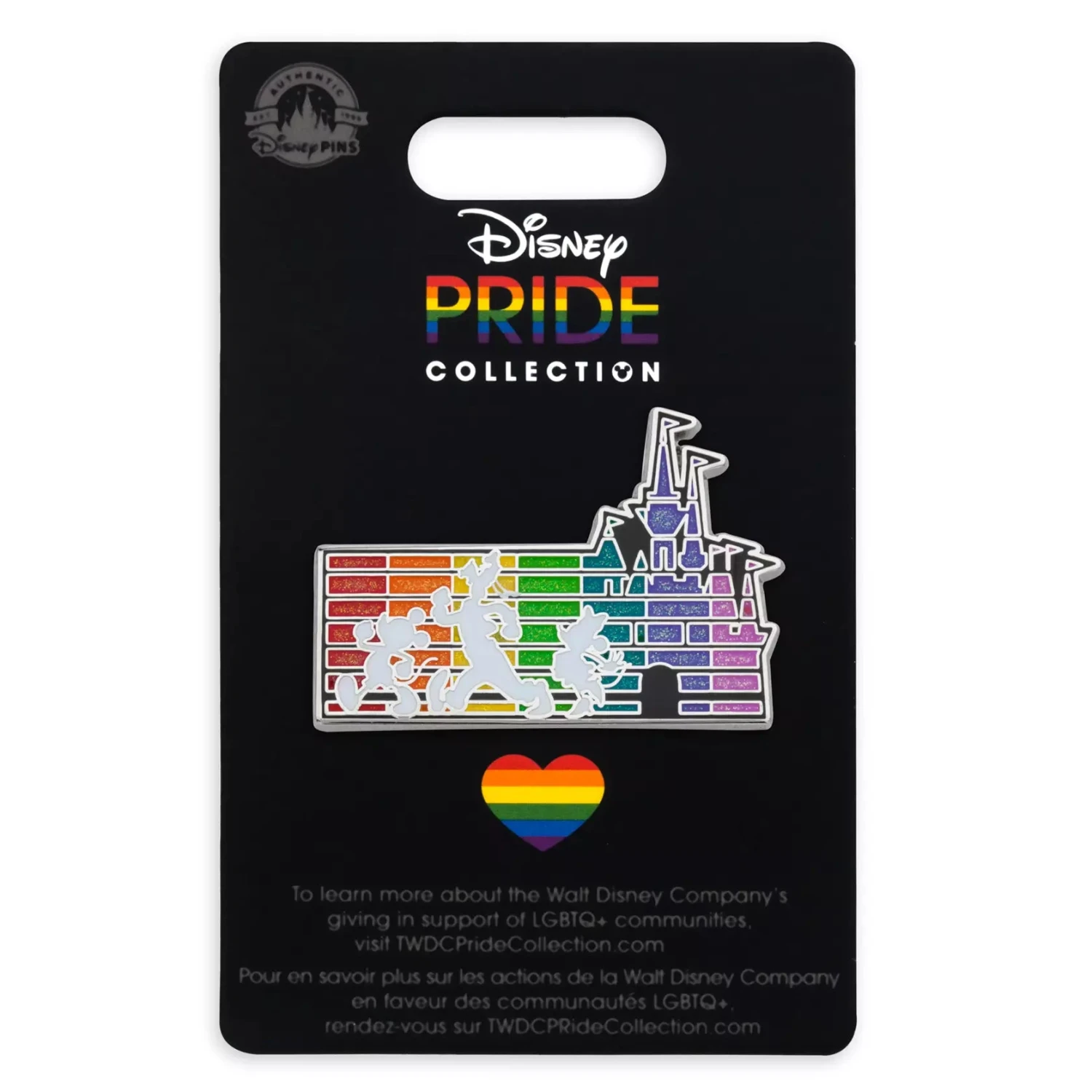Disney Pride Collection Mickey Mouse And Friends Fantasyland Castle Pin 2 Disney Pride Collection Mickey Mouse And Friends Fantasyland Castle Pin - Image 2