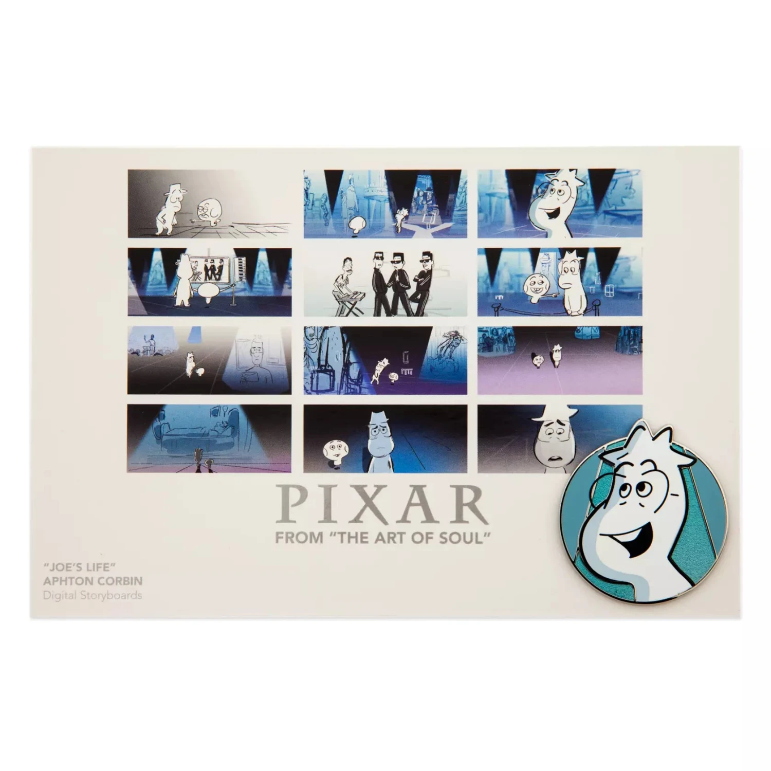 Disney Joe Gardner Pin – The Art Of Soul – Limited Release 2 Disney Joe Gardner Pin – The Art Of Soul – Limited Release - Image 2