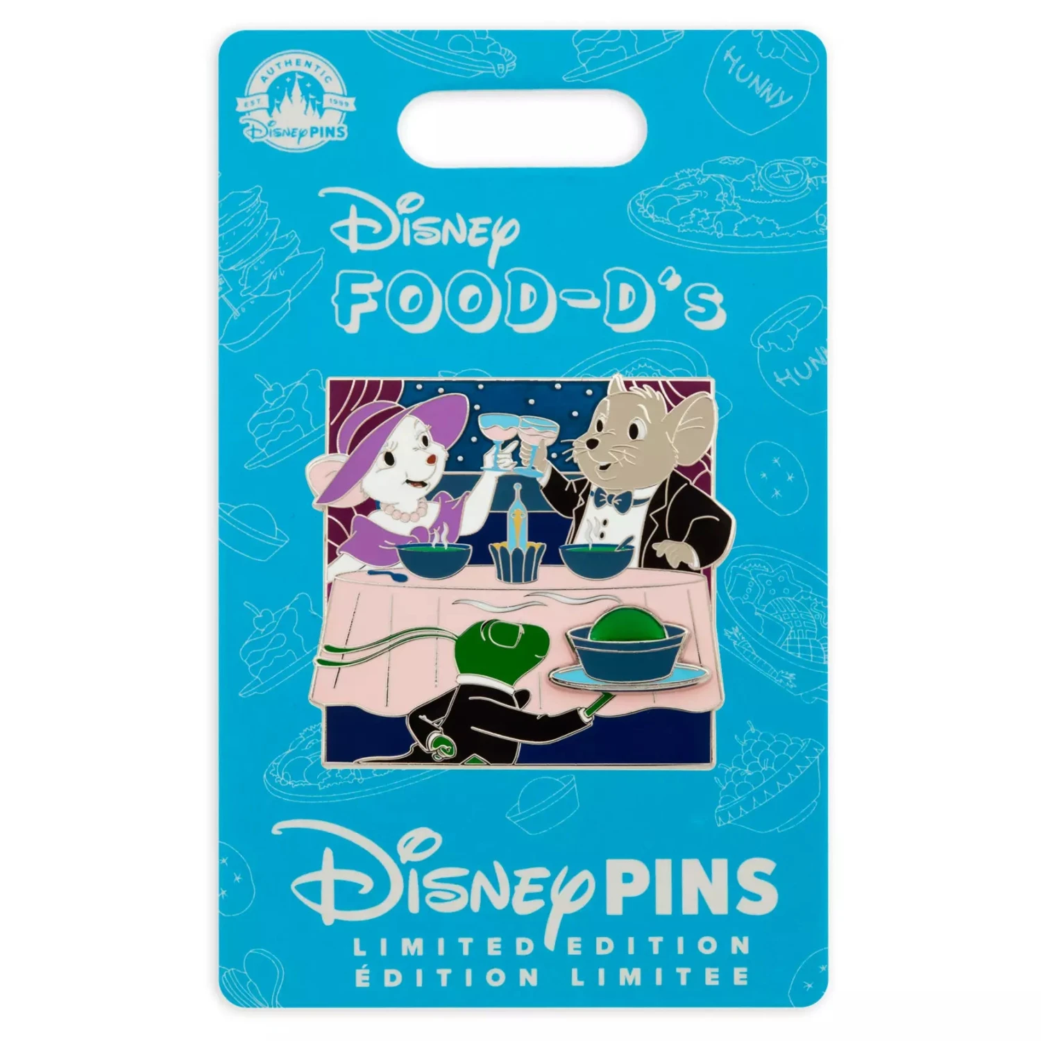 Disney Miss Bianca And Bernard Pin – The Rescuers Down Under – Food-D's 2 Disney Miss Bianca And Bernard Pin – The Rescuers Down Under – Food-D's - Image 2
