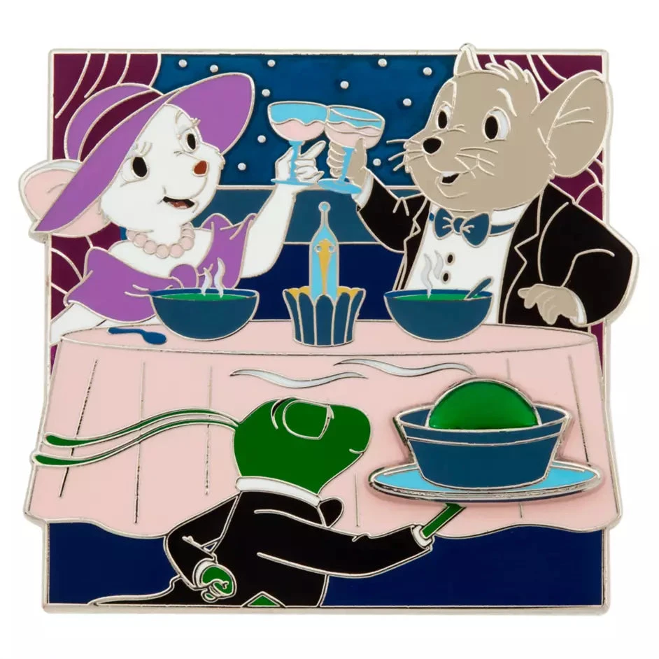 Disney Miss Bianca And Bernard Pin – The Rescuers Down Under – Food-D's 1 Disney Miss Bianca And Bernard Pin – The Rescuers Down Under – Food-D's