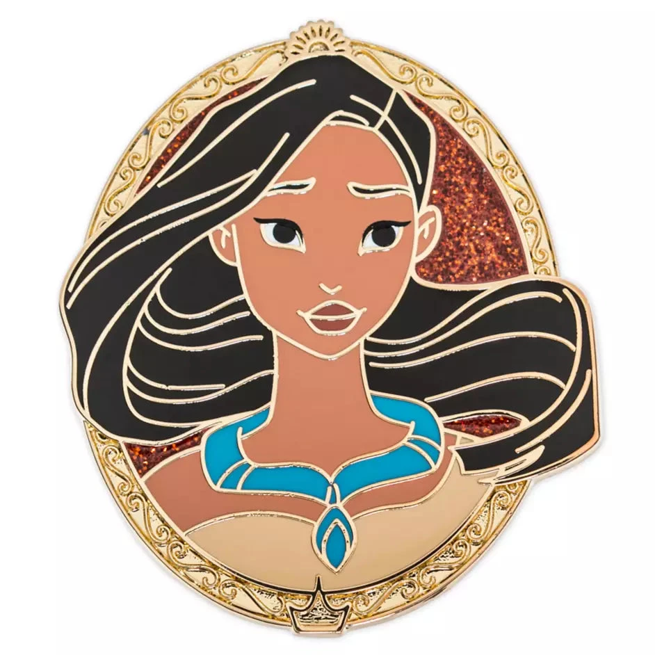 Disney Pocahontas Portrait Pin 1 Disney Pocahontas Portrait Pin
