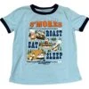 Disney Fort Wilderness 50th Anniversary Chip And Dale Ringer Kids Shirt