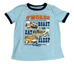 Disney Fort Wilderness 50th Anniversary Chip And Dale Ringer Kids Shirt