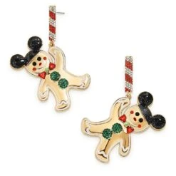 Disney Mickey Mouse Ear Hat Gingerbread Man Earrings By BaubleBar
