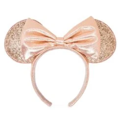 Disney Minnie Mouse Briar Rose Gold Ear Headband