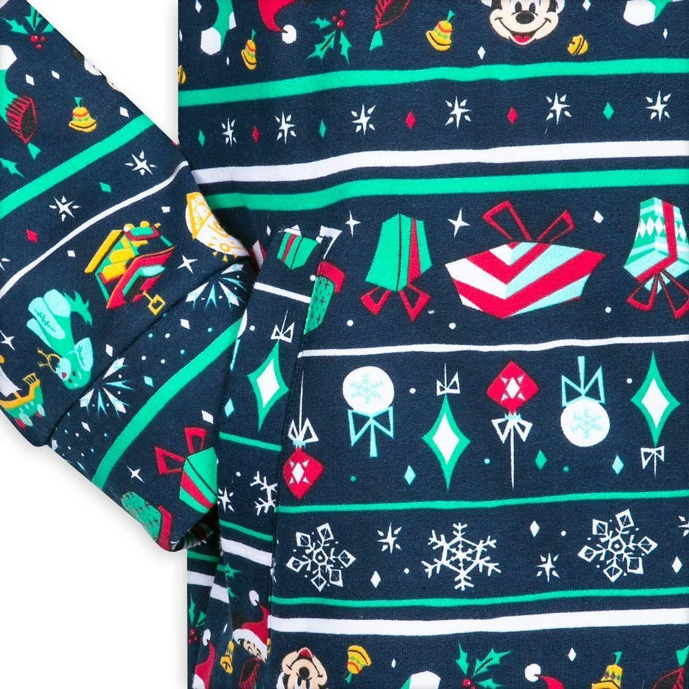 Disney Mickey Mouse Holiday Christmas Bodysuit Pajama For Men 3 Disney Mickey Mouse Holiday Christmas Bodysuit Pajama For Men - Image 3