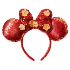 Disney Lunar New Year Minnie Mouse Ear Headband For Adults