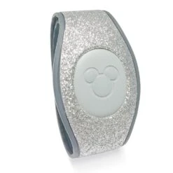 Disney Parks MagicBand 2 – Sparkly Silver Glitter