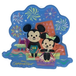 Disney Contemporary Resort Mickey And Minnie Acrylic Magnet-2021