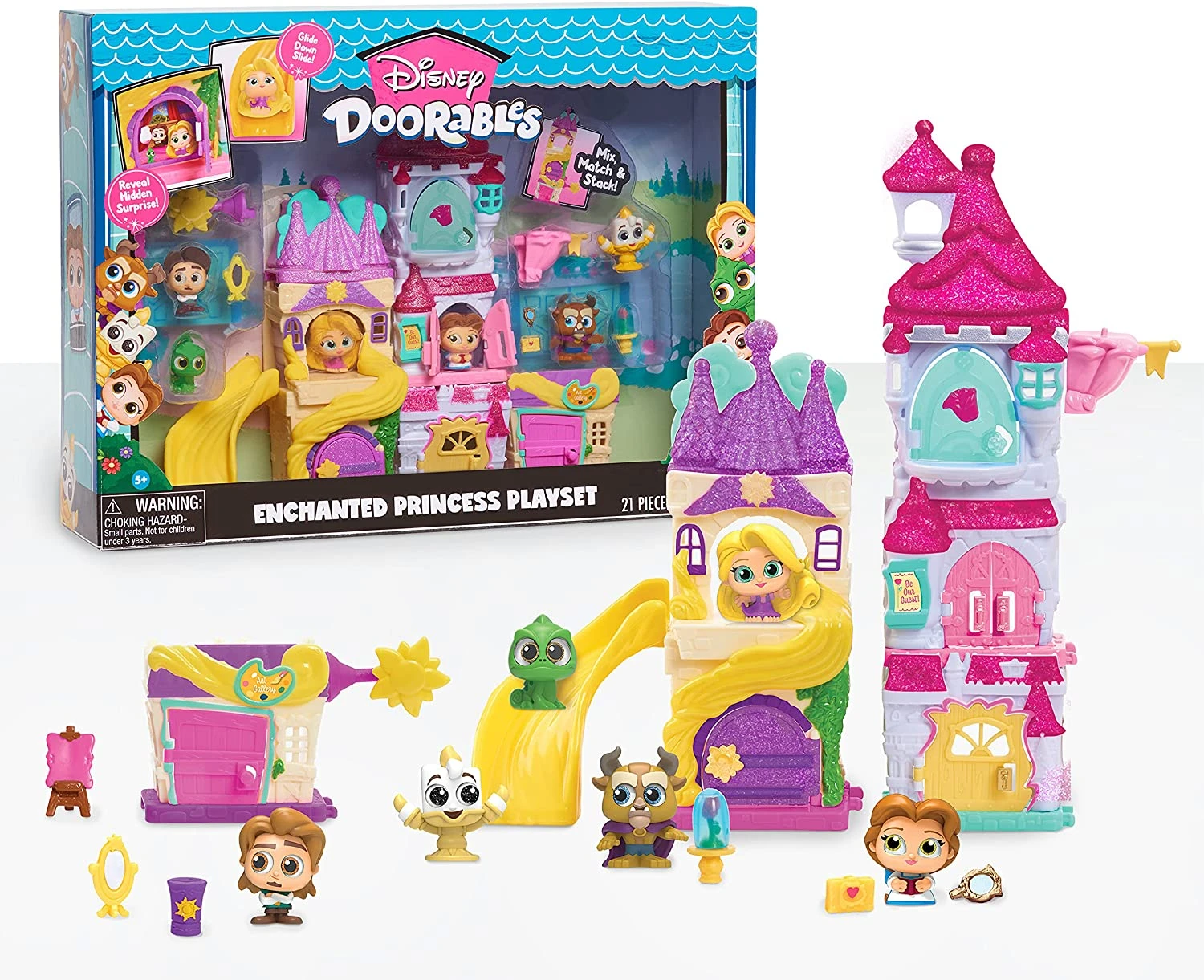 Disney Just PlayDoorables Enchanted Princess Playset, Amazon Exclusive 1 Disney Just PlayDoorables Enchanted Princess Playset, Amazon Exclusive