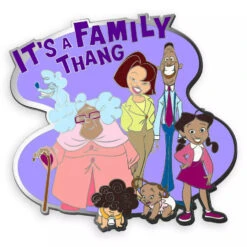 Disney D23-Exclusive The Proud Family 20th Anniversary Pin – Limited Edition