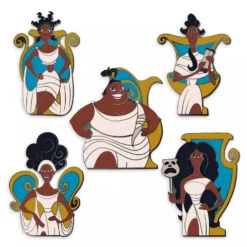 Disney D23-Exclusive Hercules 25th Anniversary – The Muses Pin Set