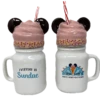 Disney Beach Club Resort Beaches & Cream Soda Shop Mickey Ice Cream Mug