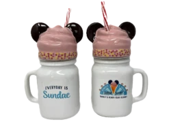 Disney Beach Club Resort Beaches & Cream Soda Shop Mickey Ice Cream Mug