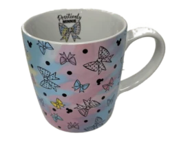 Disney Positively Minnie Iridescent Tie Dye Bow Mug