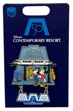 Walt Disney World 50th Anniversary Contemporary Resort Pin