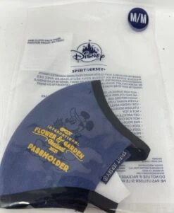 Disney Epcot 2021 Flower And Garden Festival Mickey Passholder Spirit Jersey Face Mask