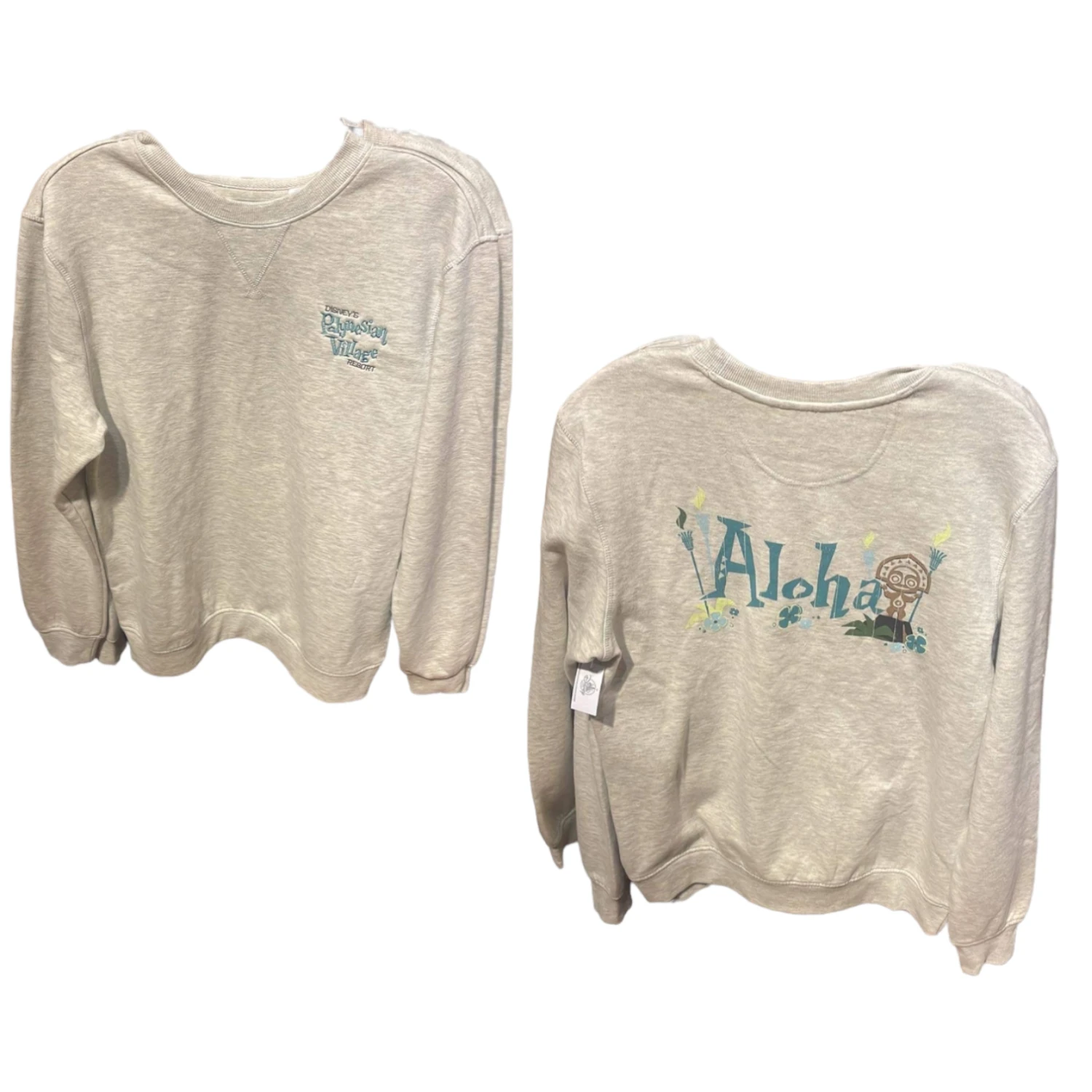 Disney Polynesian Resort Aloha Sweatshirt 1 Disney Polynesian Resort Aloha Sweatshirt