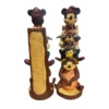 Disney Mickey & Friends Totem Pole Figure - Wilderness Lodge Exclusive