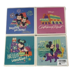 Disney Contemporary Resort Coaster Set