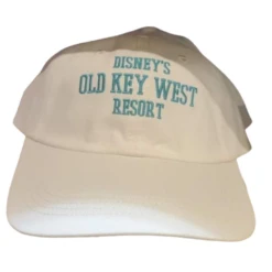 Disney Old Key West Baseball Cap White -Parks Exclusive