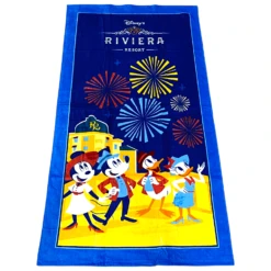 Disney Riviera Resort Mickey, Minnie, Donald & Daisy Towel 2023